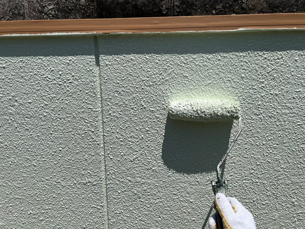 八尾市　外壁塗装　外塀塗装