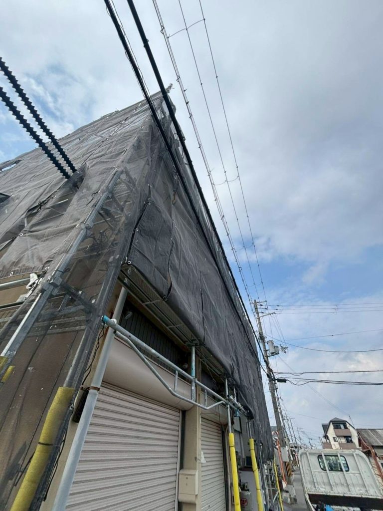 貝塚市清児　外壁塗装