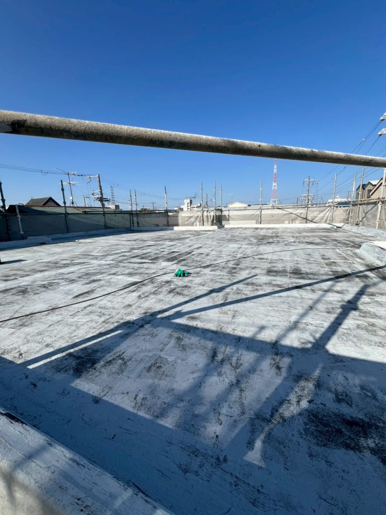 四条畷市バルコニー屋上防水